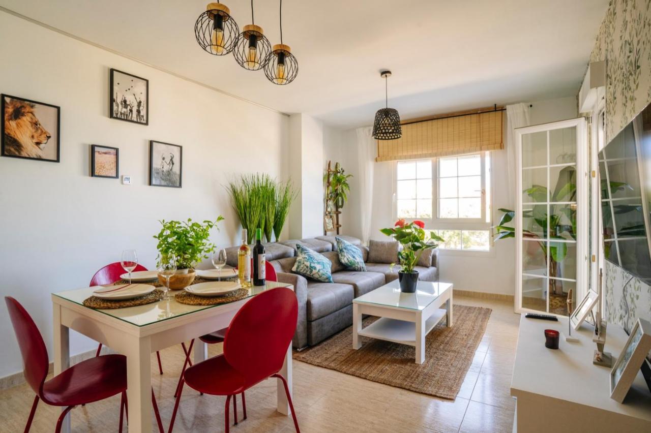 Apartament Pepillo'S Beach,Wifi Pool Terrace Apartment Агуадулсе Екстериор снимка